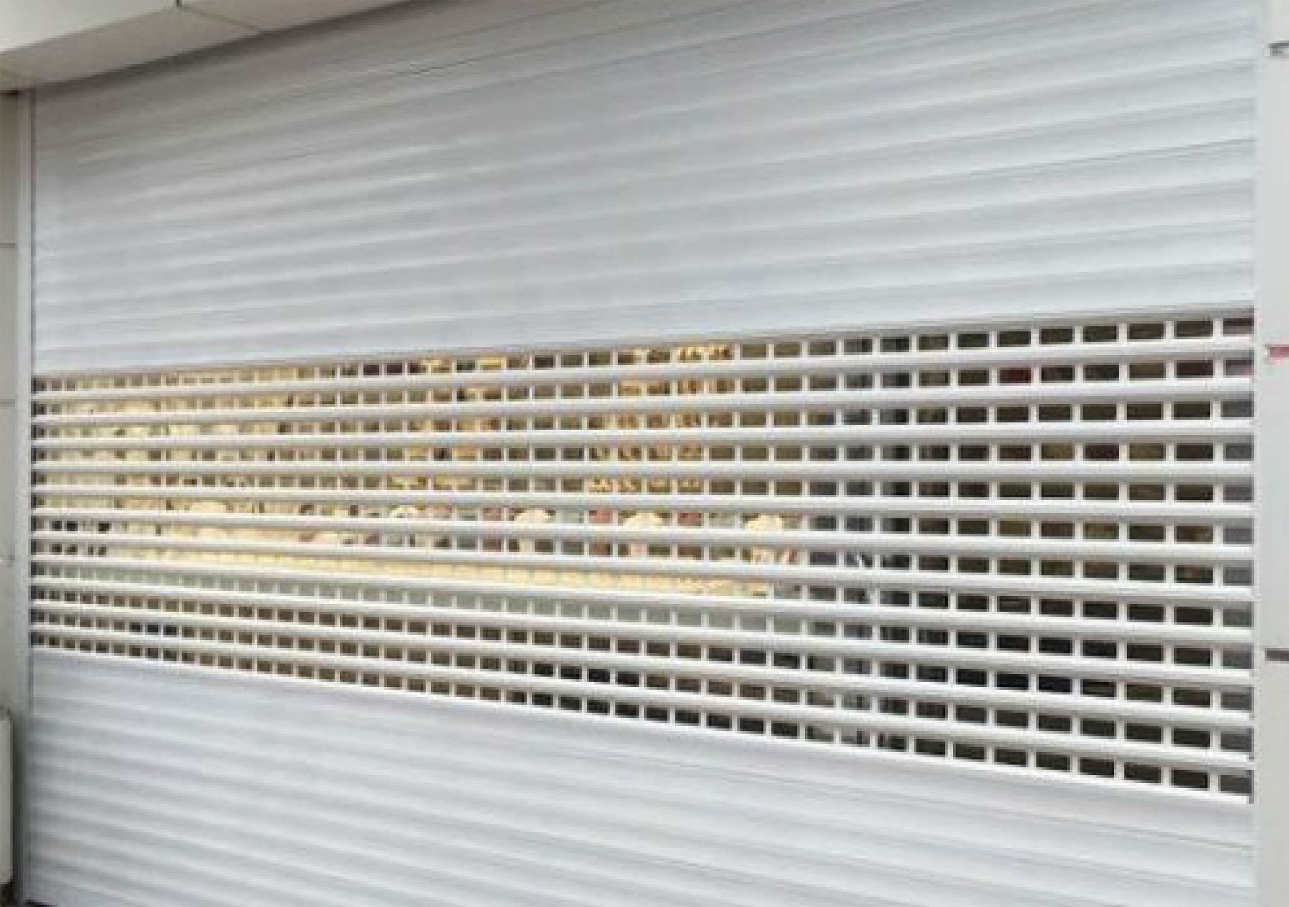 Industrial Aluminum Roller Shutter Doors - Extruded (Unfilled)